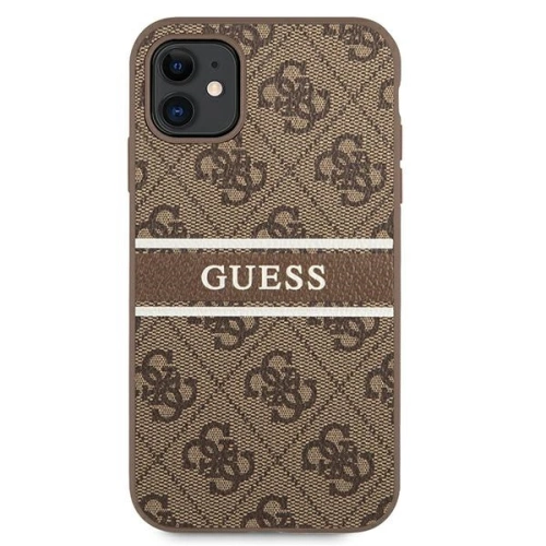 Kup Etui Guess GUHCN614GDBR Apple iPhone 11 hnědý/brown hardcase 4G Stripe - GUE998BR - {ean13} - Sklep Home Screen