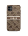 Kup Etui Guess GUHCN614GDBR Apple iPhone 11 brązowy/brown hardcase 4G Stripe - GUE998BR - {ean13} - Sklep Home Screen