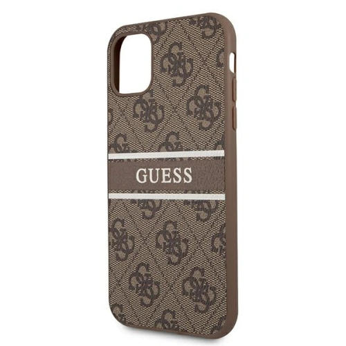 Kup Etui Guess GUHCN614GDBR Apple iPhone 11 hnědý/brown hardcase 4G Stripe - GUE998BR - {ean13} - Sklep Home Screen