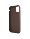 Buy Guess GUHCN614GDBR Apple iPhone 11 brown hardcase 4G Stripe - GUE998BR - {ean13} - Home Screen Store Europe