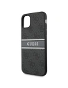 Kup Guess Apple Tasche GUHCN614GDGR iPhone 11 grau/grau Hartschale 4G Stripe - GUE999GRY - {ean13} - Sklep Home Screen