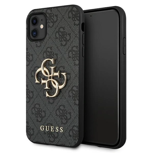 Kup Etui Guess GUHCN614GMGGR Apple iPhone 11 szürke/grey hardcase 4G Big Metal Logo - GUE1000GRY - {ean13} - Sklep Home Screen