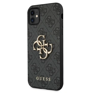 Kup Etui Guess GUHCN614GMGGR Apple iPhone 11 szürke/grey hardcase 4G Big Metal Logo - GUE1000GRY - {ean13} - Sklep Home Screen