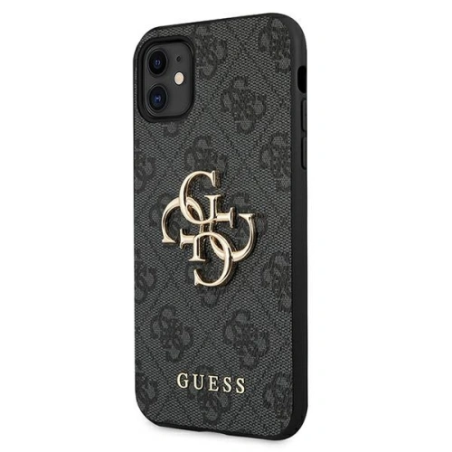 Kup Etui Guess GUHCN614GMGGR Apple iPhone 11 szürke/grey hardcase 4G Big Metal Logo - GUE1000GRY - {ean13} - Sklep Home Screen
