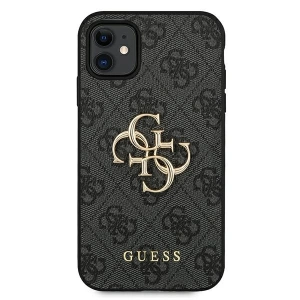Kup Etui Guess GUHCN614GMGGR Apple iPhone 11 szürke/grey hardcase 4G Big Metal Logo - GUE1000GRY - {ean13} - Sklep Home Screen