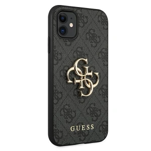 Kup Etui Guess GUHCN614GMGGR Apple iPhone 11 szürke/grey hardcase 4G Big Metal Logo - GUE1000GRY - {ean13} - Sklep Home Screen