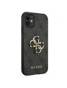 Kup Guess Apple Tasche GUHCN614GMGGR iPhone 11 grau/grau Hartschale 4G Big Metal Logo - GUE1000GRY - {ean13} - Sklep Home Screen