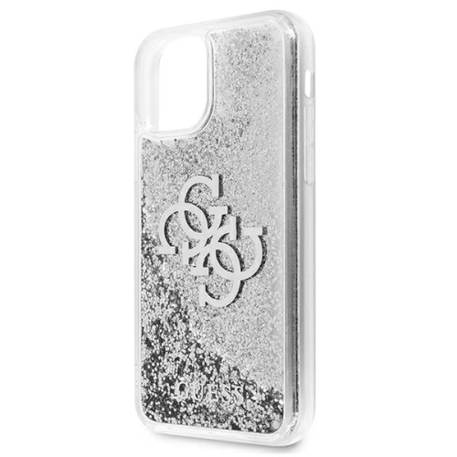 Kup Etui Guess GUHCN61LG4GSI Apple iPhone 11 ezüst/silver hardcase 4G Big Liquid Glitter - GUE1001SLV - {ean13} - Sklep Home Screen