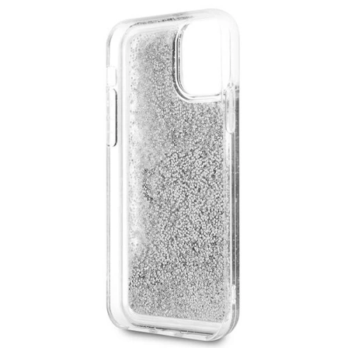 Kup Etui Guess GUHCN61LG4GSI Apple iPhone 11 ezüst/silver hardcase 4G Big Liquid Glitter - GUE1001SLV - {ean13} - Sklep Home Screen