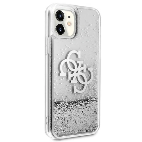 Kup Etui Guess GUHCN61LG4GSI Apple iPhone 11 ezüst/silver hardcase 4G Big Liquid Glitter - GUE1001SLV - {ean13} - Sklep Home Screen