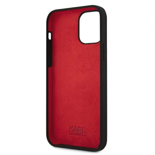 Kup Karl Lagerfeld Apple Tasche KLHCP12LSLCHBK iPhone 12 Pro Max Hartschale schwarz/schwarz Silikon Choupette - KLD550BLK - {ean13} - Sklep Home Screen