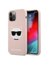 Etui Karl Lagerfeld KLHCP12LSLCHLP Apple iPhone 12 Pro Max hardcase jasno różowy/light pink Silicone Choupette