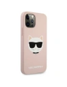 Kup Etui Karl Lagerfeld KLHCP12LSLCHLP Apple iPhone 12 Pro Max hardcase jasno różowy/light pink Silicone Choupette - KLD551PNK - {ean13} - Sklep Home Screen