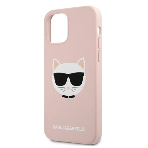 Buy Karl Lagerfeld KLHCP12LSLCHLP Apple iPhone 12 Pro Max hardcase light pink Silicone Choupette - KLD551PNK - {ean13} - Home Screen Store Europe