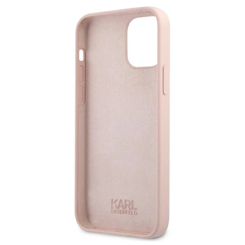 Kup Etui Karl Lagerfeld KLHCP12LSLCHLP Apple iPhone 12 Pro Max hardcase jasno różowy/light pink Silicone Choupette - KLD551PNK - {ean13} - Sklep Home Screen