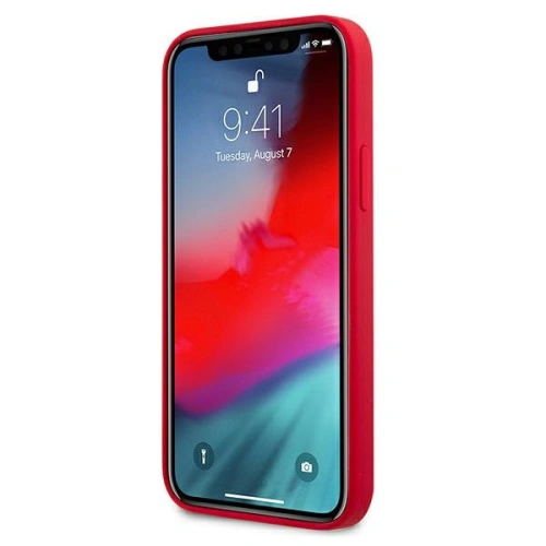Kup Etui Karl Lagerfeld KLHCP12LSLCHRE Apple iPhone 12 Pro Max hardcase czerwony/red Silicone Choupette - KLD552RED - {ean13} - Sklep Home Screen