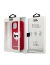 Kup Etui Karl Lagerfeld KLHCP12LSLCHRE Apple iPhone 12 Pro Max hardcase czerwony/red Silicone Choupette - KLD552RED - {ean13} - Sklep Home Screen