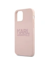 Kup Etui Karl Lagerfeld KLHCP12LSTKLTLP Apple iPhone 12 Pro Max Silicon Stack Logo roz/rozătoare - KLD554PNK - {ean13} - Sklep Home Screen