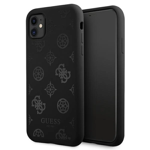 Kup Etui Guess GUHCN61LSPEBK Apple iPhone 11 fekete/hardver tok Peony Collection - GUE1002BLK - {ean13} - Sklep Home Screen