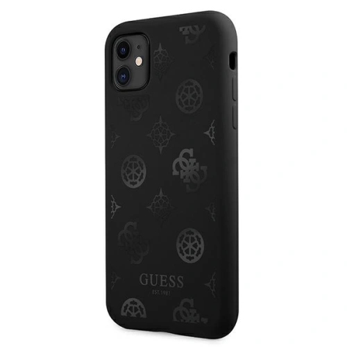 Kup Etui Guess GUHCN61LSPEBK Apple iPhone 11 fekete/hardver tok Peony Collection - GUE1002BLK - {ean13} - Sklep Home Screen