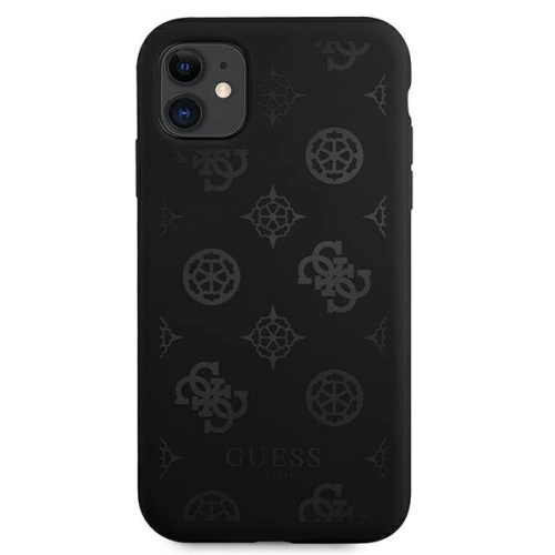Kup Etui Guess GUHCN61LSPEBK Apple iPhone 11 fekete/hardver tok Peony Collection - GUE1002BLK - {ean13} - Sklep Home Screen