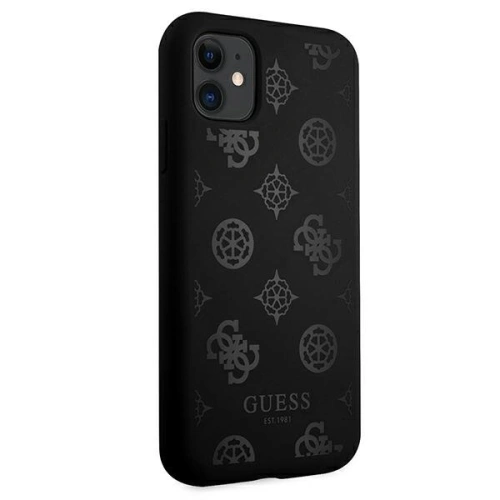 Kup Etui Guess GUHCN61LSPEBK Apple iPhone 11 fekete/hardver tok Peony Collection - GUE1002BLK - {ean13} - Sklep Home Screen