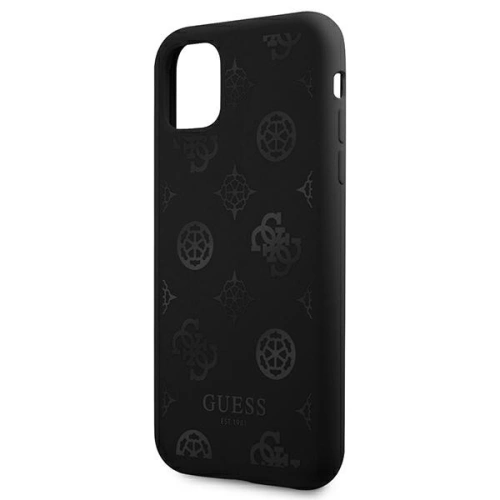 Kup Etui Guess GUHCN61LSPEBK Apple iPhone 11 fekete/hardver tok Peony Collection - GUE1002BLK - {ean13} - Sklep Home Screen