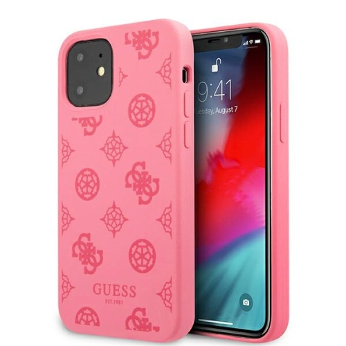 Kup Etui Guess GUHCN61LSPEFU Apple iPhone 11 fukszi/fushia kemény tok Peony Collection - GUE1003FKS - {ean13} - Sklep Home Screen