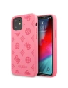 Etui Guess GUHCN61LSPEFU Apple iPhone 11 fukszi/fushia kemény tok Peony Collection