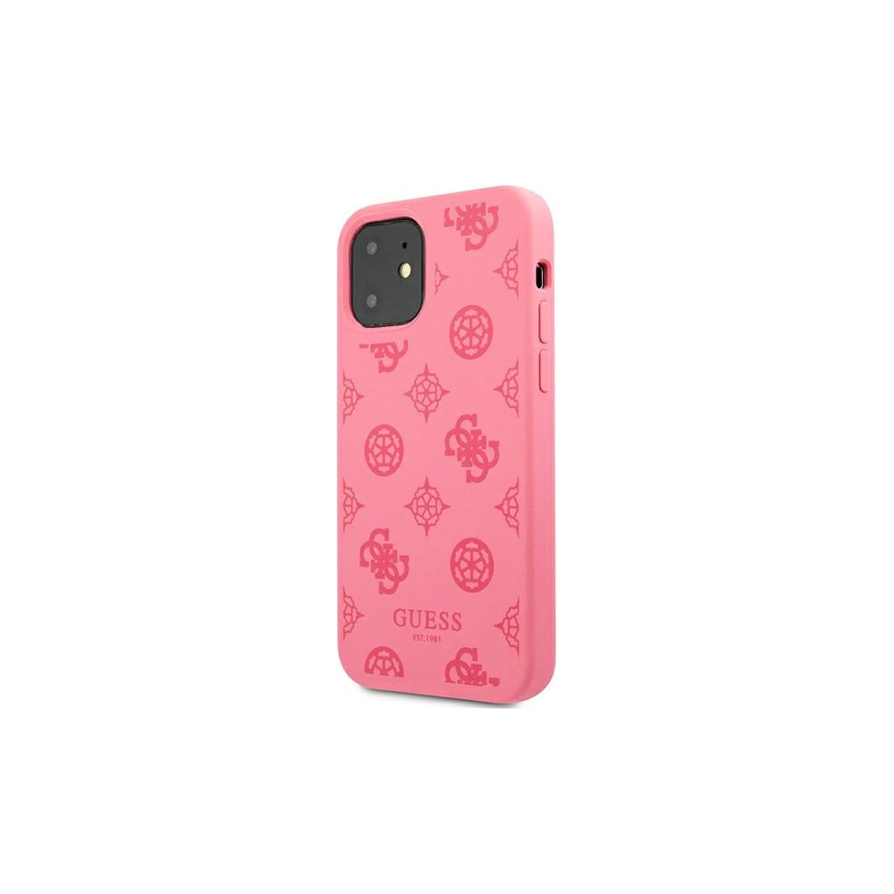 Etui Guess GUHCN61LSPEFU Apple iPhone 11 fuksja/fushia hard case Peony Collection