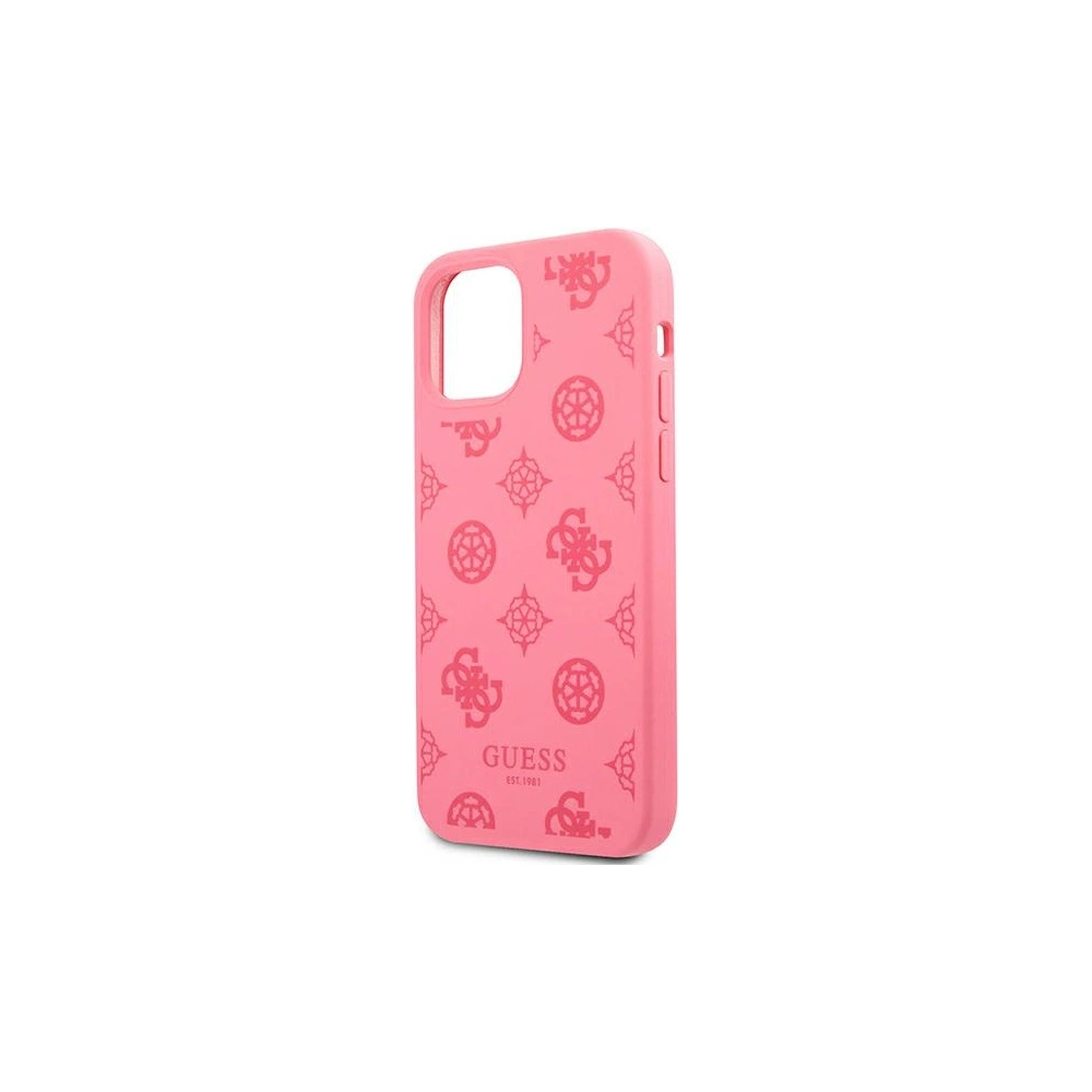 Etui Guess GUHCN61LSPEFU Apple iPhone 11 fuksja/fushia hard case Peony Collection