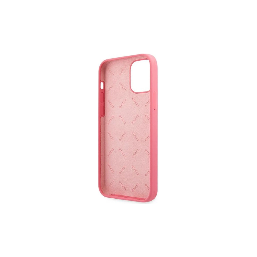 Etui Guess GUHCN61LSPEFU Apple iPhone 11 fuksja/fushia hard case Peony Collection