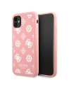 Etui Guess GUHCN61LSPEWPI Apple iPhone 11 rózsaszín/pink kemény tok Peony Collection