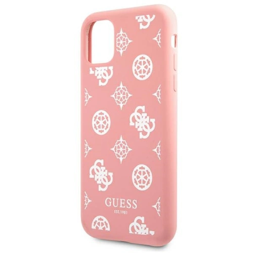 Kup Etui Guess GUHCN61LSPEWPI Apple iPhone 11 rózsaszín/pink kemény tok Peony Collection - GUE1004PNK - {ean13} - Sklep Home Screen