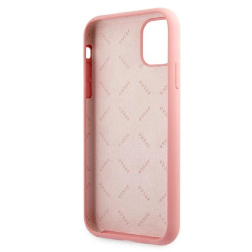 Kup Etui Guess GUHCN61LSPEWPI Apple iPhone 11 rózsaszín/pink kemény tok Peony Collection - GUE1004PNK - {ean13} - Sklep Home Screen