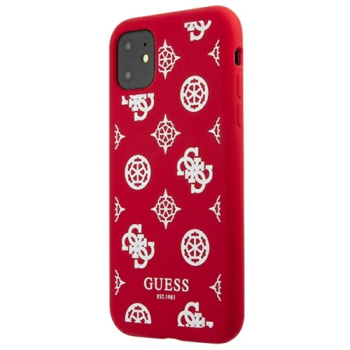 Kup Etui Guess GUHCN61LSPEWRE Apple iPhone 11 piros/piros kemény tok Peony Collection - GUE1005RED - {ean13} - Sklep Home Screen