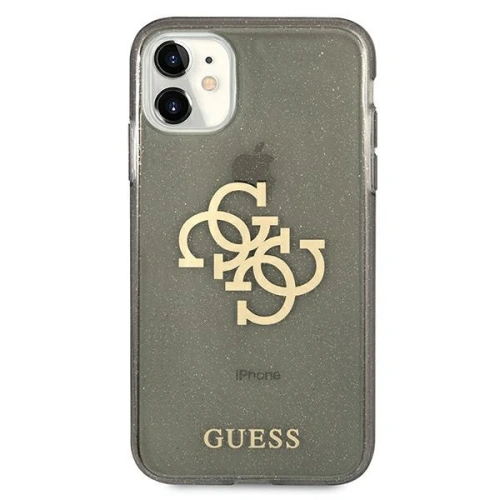 Kup Etui Guess GUHCN61PCUGL4GBK Apple iPhone 11 fekete/hard case Glitter 4G Big Logo - GUE1006BLK - {ean13} - Sklep Home Screen