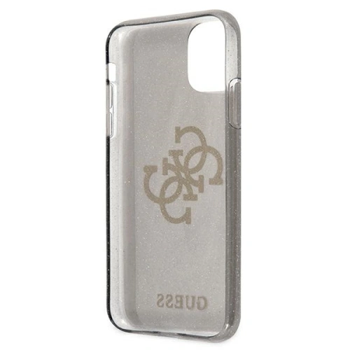 Kup Etui Guess GUHCN61PCUGL4GBK Apple iPhone 11 fekete/hard case Glitter 4G Big Logo - GUE1006BLK - {ean13} - Sklep Home Screen