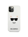 Kup Etui Karl Lagerfeld KLHCP12MSLCHWH Apple iPhone 12/12 Pro kemény tok fehér/színes Silicone Choupette - KLD557WHT - {ean13} - Sklep Home Screen