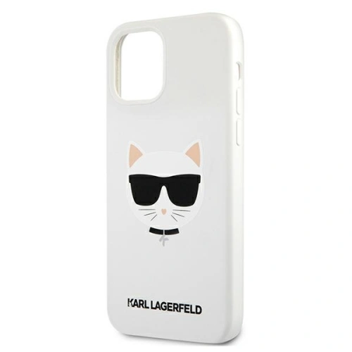 Kup Etui Karl Lagerfeld KLHCP12MSLCHWH Apple iPhone 12/12 Pro kemény tok fehér/színes Silicone Choupette - KLD557WHT - {ean13} - Sklep Home Screen