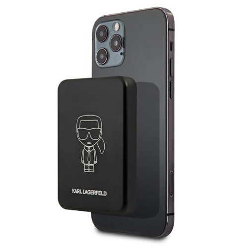 Kup Powerbank indukční Karl Lagerfeld KLPBMSOIBK 3000mAh MagSafe - KLD559 - {ean13} - Sklep Home Screen