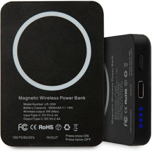 Buy Karl Lagerfeld Wireless Charger Powerbank KLPBMSOIBK 3000mAh MagSafe - KLD559 - {ean13} - Home Screen Store Europe