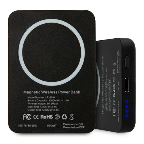 Kup Powerbank indukční Karl Lagerfeld KLPBMSOIBK 3000mAh MagSafe - KLD559 - {ean13} - Sklep Home Screen