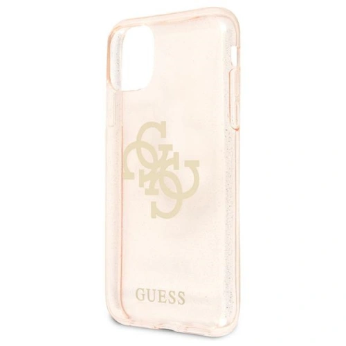 Kup Etui Guess GUHCN61PCUGL4GGO Apple iPhone 11 zlatý/gold tvrdý obal Glitter 4G Velké logo - GUE1007GLD - {ean13} - Sklep Home Screen