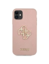 Kup Etui Guess GUHCN61SA4GGPI Apple iPhone 11 różowy/pink hardcase Saffiano 4G Metal Logo - GUE1011PNK - {ean13} - Sklep Home Screen