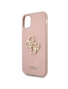 Kup Etui Guess GUHCN61SA4GGPI Apple iPhone 11 różowy/pink hardcase Saffiano 4G Metal Logo - GUE1011PNK - {ean13} - Sklep Home Screen