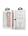 Kup Etui Guess GUHCN61SA4GGPI Apple iPhone 11 różowy/pink hardcase Saffiano 4G Metal Logo - GUE1011PNK - {ean13} - Sklep Home Screen