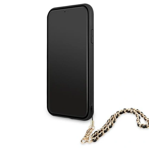 Kup Etui Guess GUHCN61SASGBK Apple iPhone 11 negru/black hardcase Saffiano Chain - GUE1012BLK - {ean13} - Sklep Home Screen