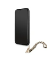 Buy Guess GUHCN61SASGBK Apple iPhone 11 black hardcase Saffiano Chain - GUE1012BLK - {ean13} - Home Screen Store Europe
