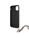 Kup Guess Apple Tasche GUHCN61SASGBK iPhone 11 schwarz/schwarz Hardcase Saffiano Chain - GUE1012BLK - {ean13} - Sklep Home Screen